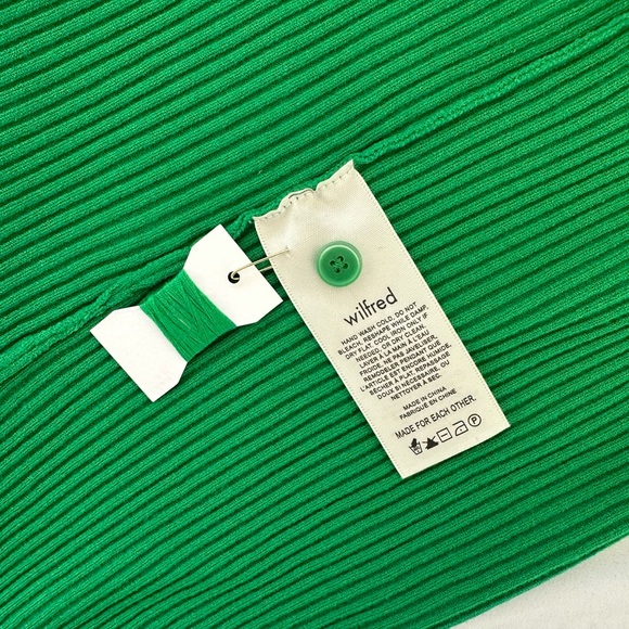 Wilfred Green Ribbed Tank Top - Picture 8 of 11